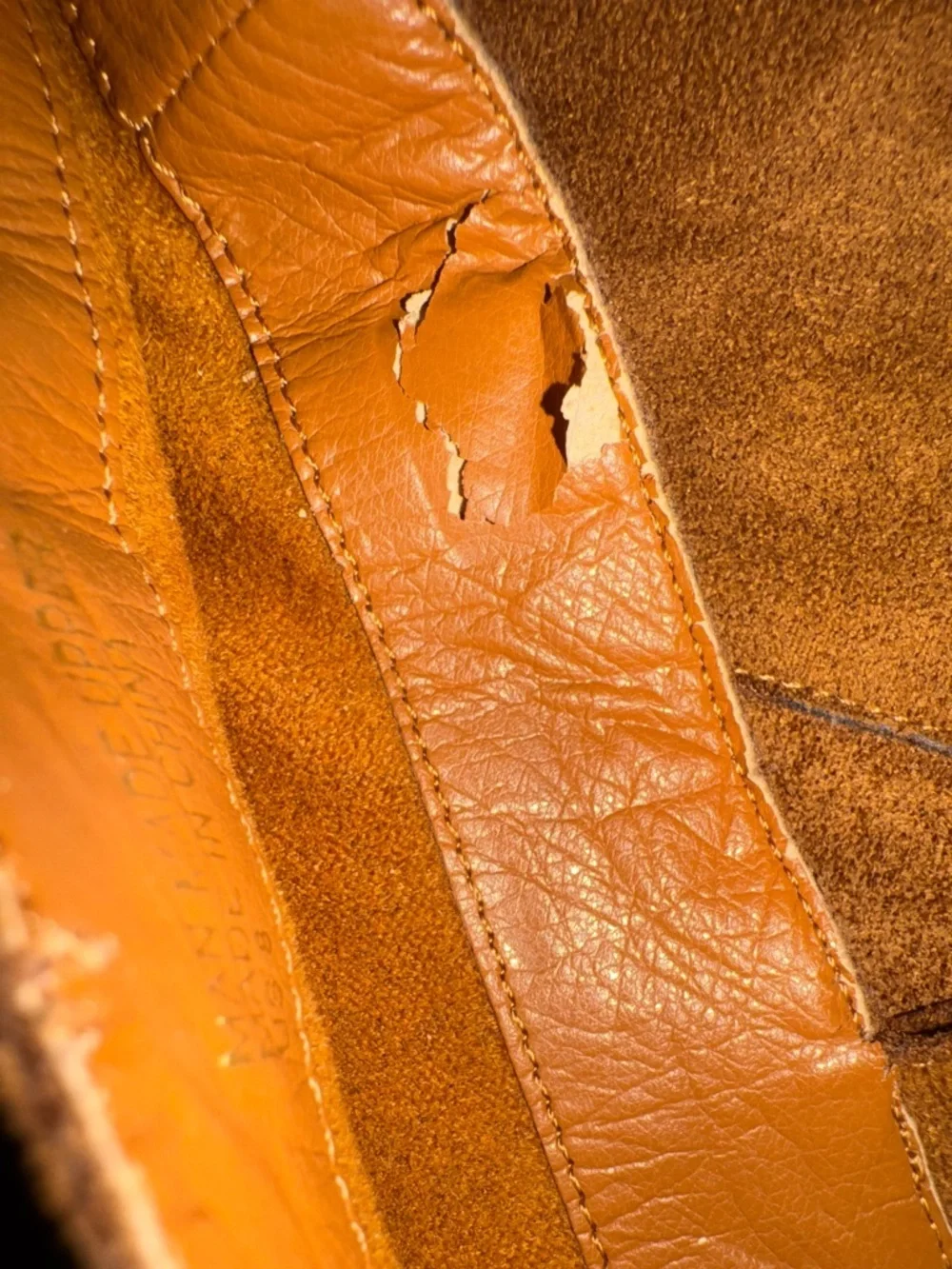 Mi.Im The Saint Handmade Suede Block Heel Tall Boots - Brown